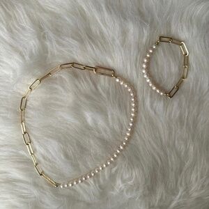Kendra Scott necklace & bracelet set
